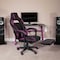 Flash Furniture Black/Purple Reclining Gaming Chair with Footrest CH-00288-PR-GG - alternate 5